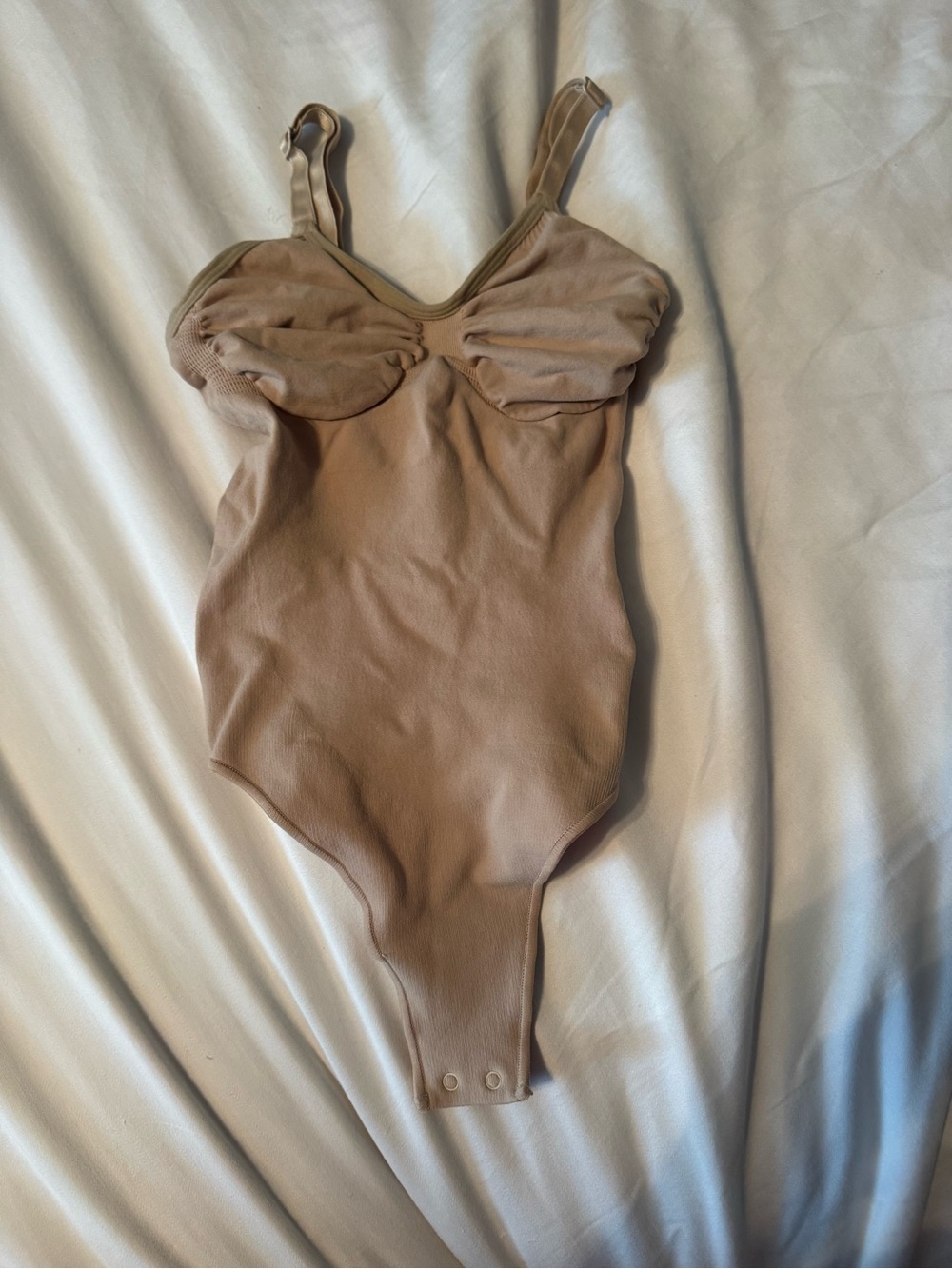 SKIMS One-Piece Bodysuit in Beige